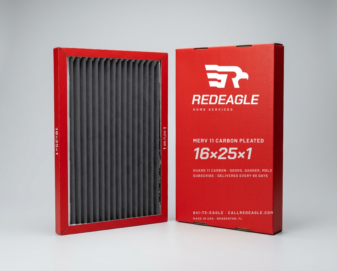 Red Eagle Guard 11 Carbon filter and box